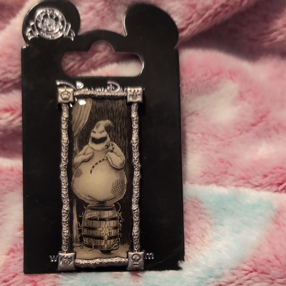 Disney Silver Oogie Boogie Collectible Pin